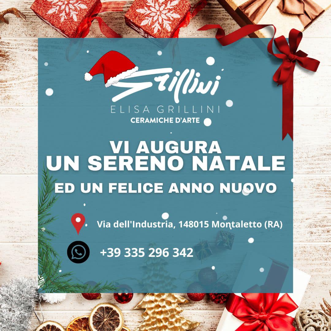 Vi auguriamo un sereno Natale ed un felice anno nuovo